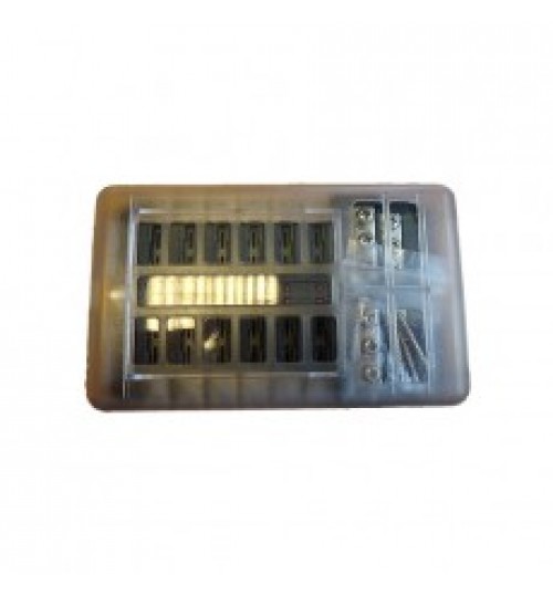 12 way LED Fuse Holder and Bus Bar 023482